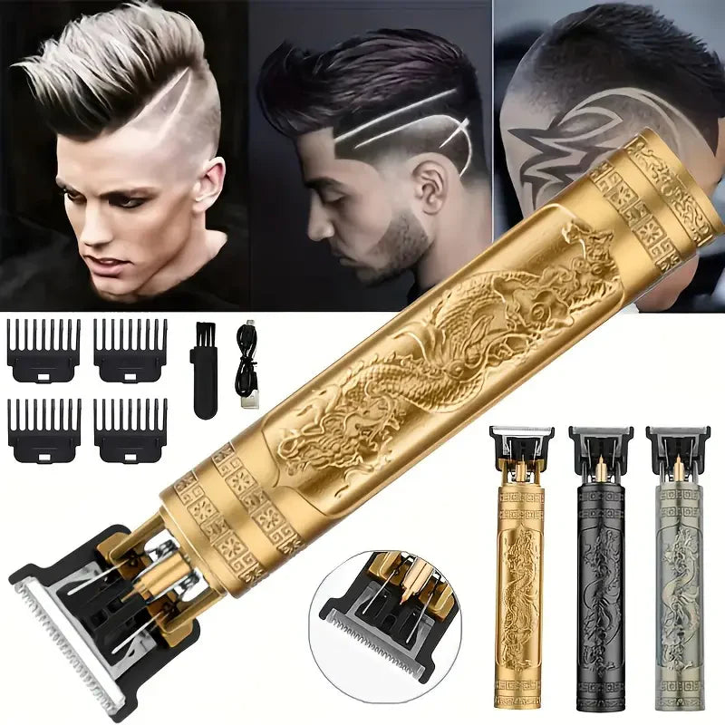 USB Charging Wireless Hair Clipper and Beard Trimmer