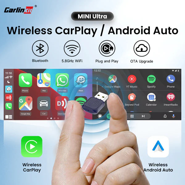 2 in 1 Wirelss Car Play