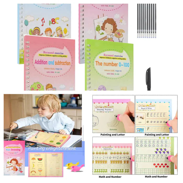Sank Magic Copy Book for Kids