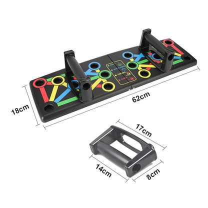 Multi-Function Foldable Pushup Board