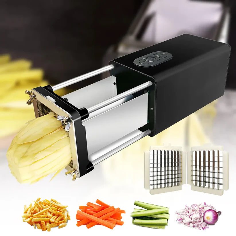 Electric French Fry Cutter With Blades