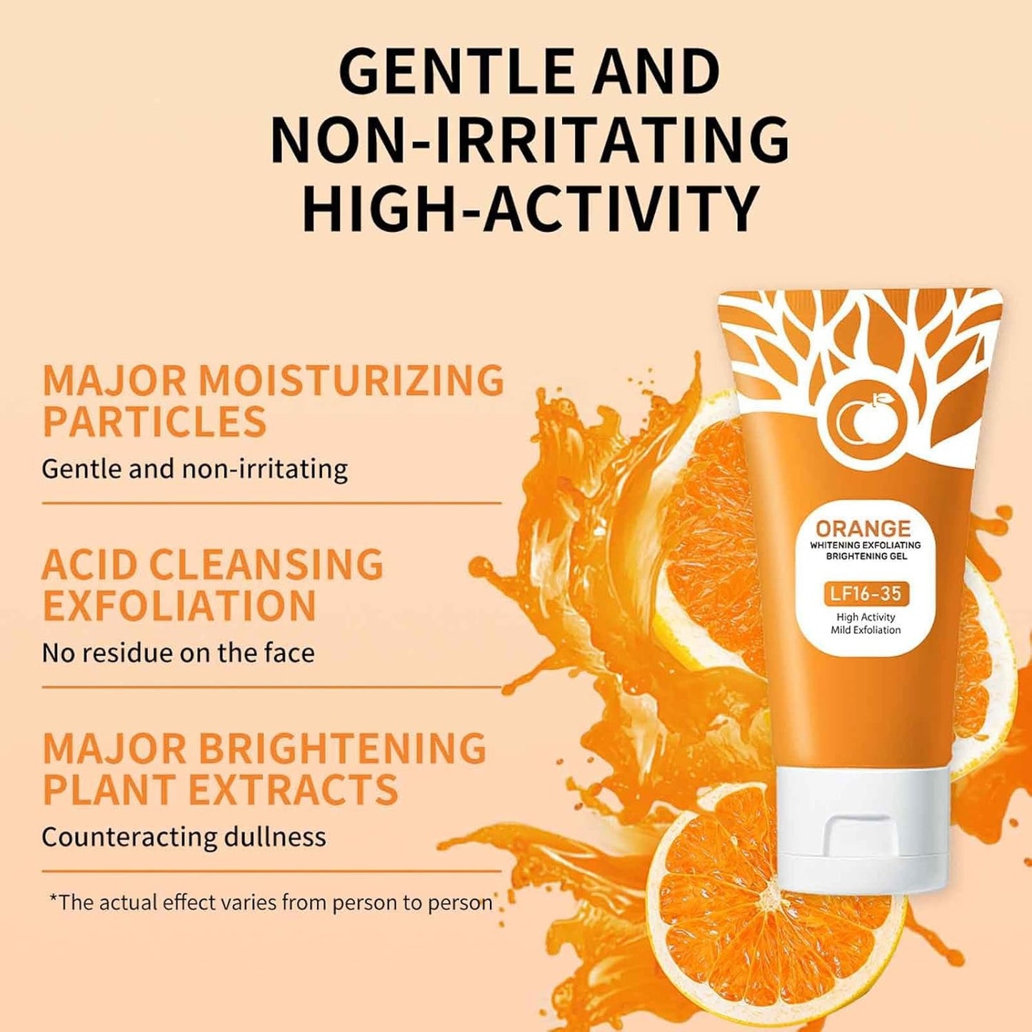 Orange Exfoliating Gel for Face & Body جل تقشير البرتقال للوجه والجسم