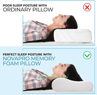 Ergonomic Memory Foam Pillow