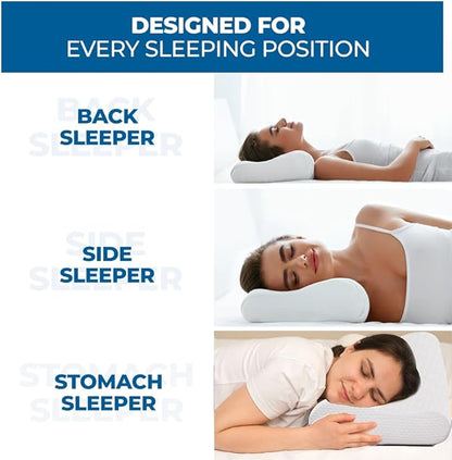 Ergonomic Memory Foam Pillow