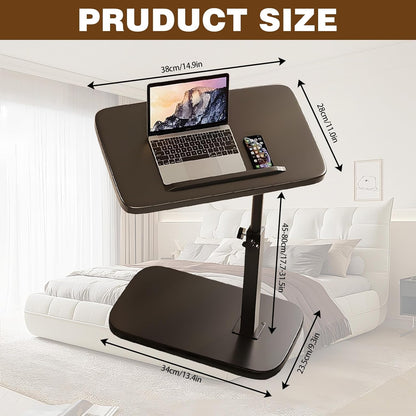 Side Table C Shape, 360° Rotatable
