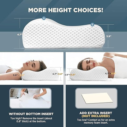 Ergonomic Memory Foam Pillow