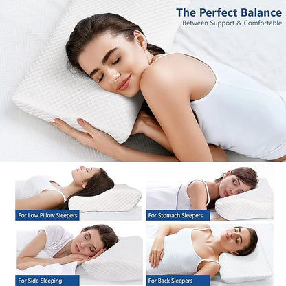 Ergonomic Memory Foam Pillow