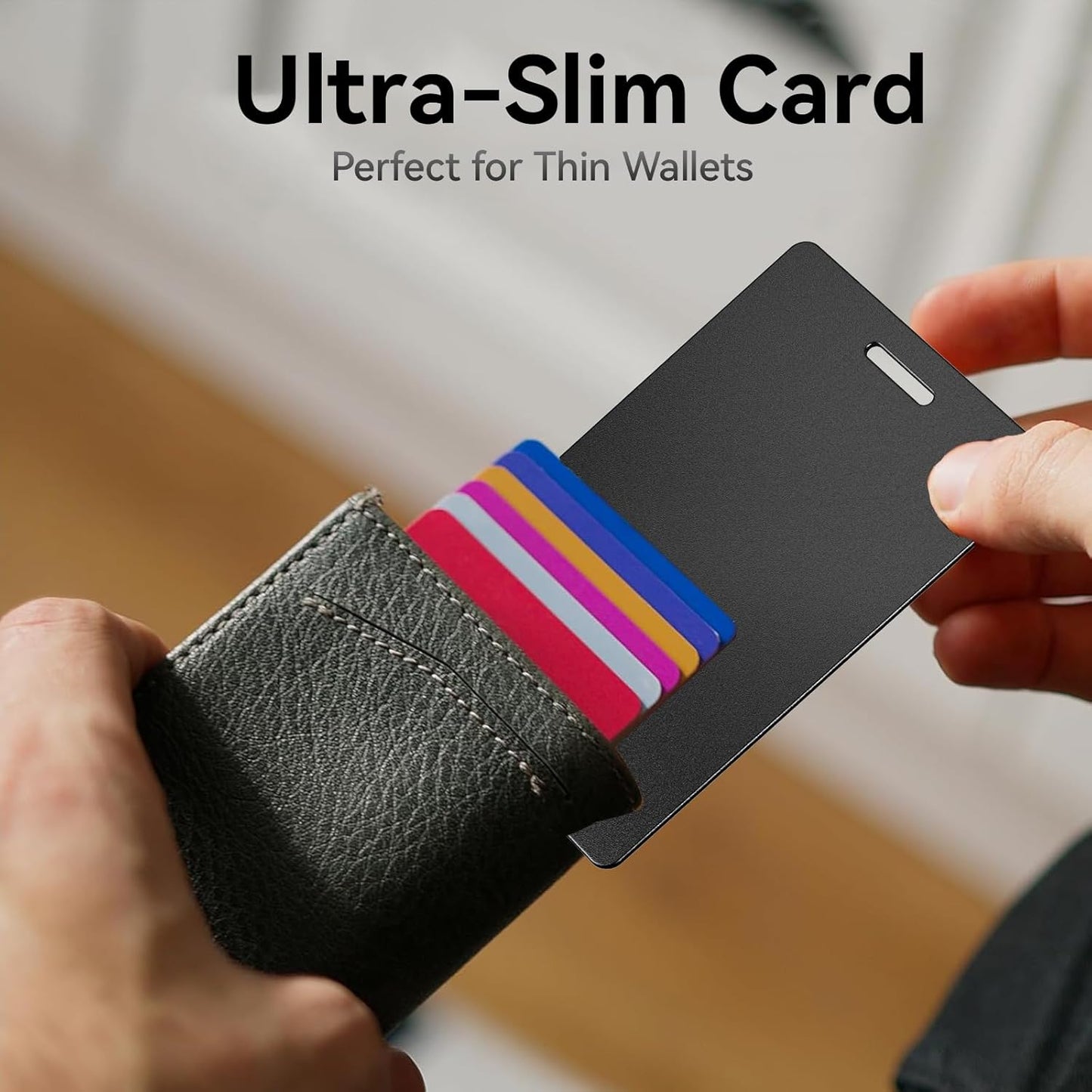 Android Bluetooth Tracker, Ultra-Thin Wallet Tracer Card