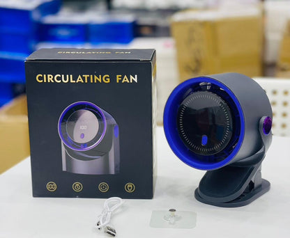 Rechargeable Portable Desk Fan with 360°