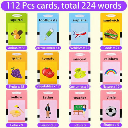 Flash Cards Learning Toys (English & Arabic)