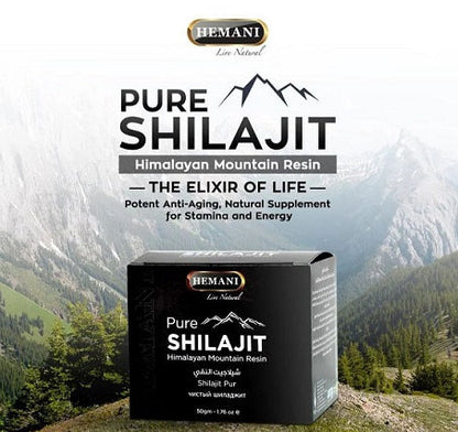 Hemani Pure Shilajit Himalayan Resin 50 gm